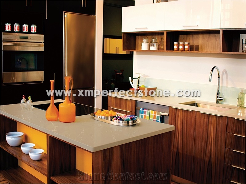 Countertops, Polished Kicthen Worktops, Island Tops, Bar Tops with Full Bullnose Edges