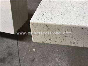 Crystal White Quartz Stone Countertop/White Quartz Kitchen Counter Top/Quartz Countertop