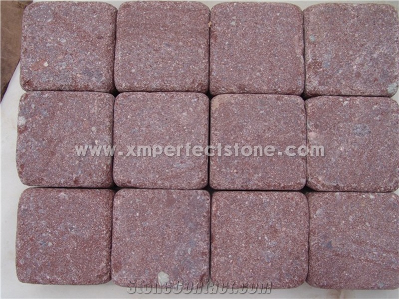 Dayang Red Granite Cubes/Dayang Red Granite/Putian Red Porphyry Cube Stone