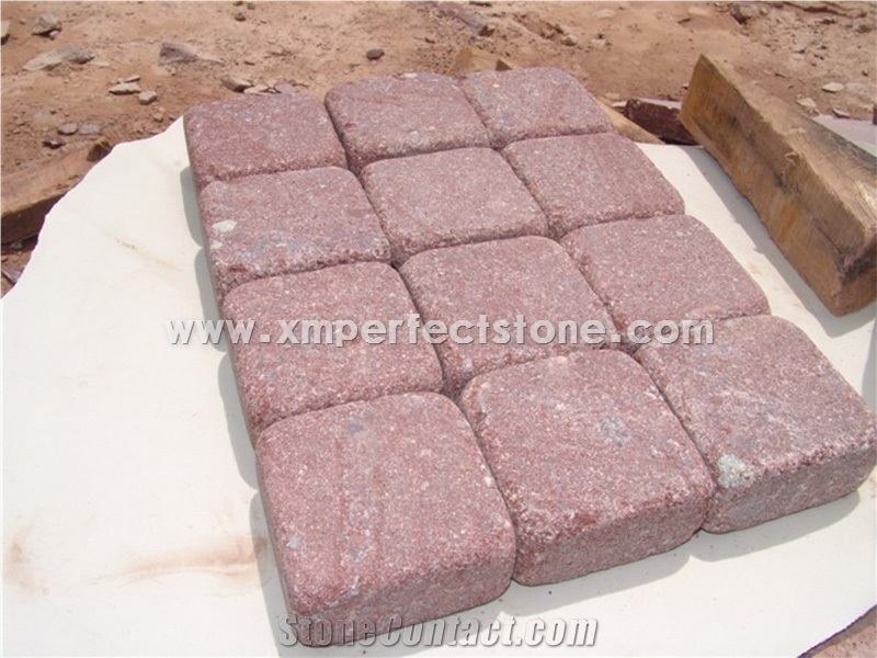 Dayang Red Granite Cubes/Dayang Red Granite/Putian Red Porphyry Cube Stone