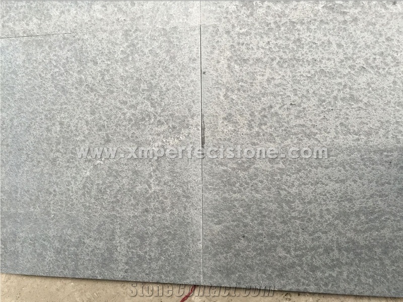 Flamed Mongolian Black from China / Absolute Black Granite Tile /Black Granite Kitchen / Granite Tile 24x24