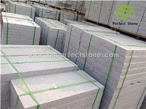G603 Chinese Granite / White Granite with Black Spots / Super White Granite /Flamed Granite Price / Cut to Size Granite / Paver Granite