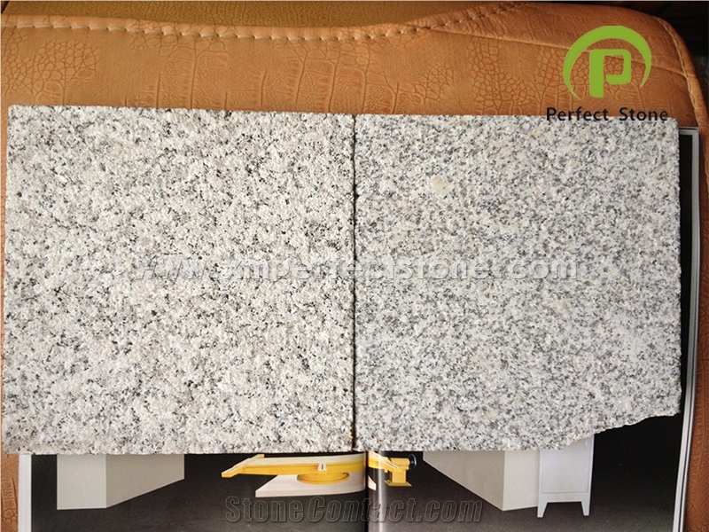 G603 Chinese Granite / White Granite with Black Spots / Super White Granite /Flamed Granite Price / Cut to Size Granite / Paver Granite