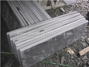 Grey Slate Steps/Chinese Grey Slate Stair Treads/Natural Split Slate Steps