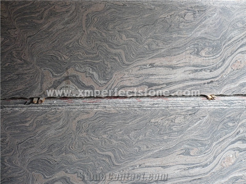 Juparana Colombo Granite Slabs / Strips ,Juparana Pink Granite /Pink Granite, Granite Flooring Patterns