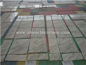 Original Volakas Marble Tiles/Volakas Drama White Cut to Size/Customized Size White Marble Tiles