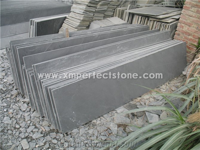 Outdoor Slate Stepping Stones / Grey Slate Stone / Cheap Price Slate Stair Steps / Slate Stair Step