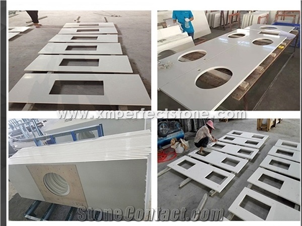 Quartz Stone Kitchen Countertops/Quartz Stone Kitchen Islands/Caeserstone Quartz Kitchen Countertops/Solid Surface Kitchen Tops/China Quartz Countertops/Good Quality Quartz Countertops