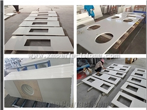 Quartz Stone Kitchen Countertops/Quartz Stone Kitchen Islands/Caeserstone Quartz Kitchen Countertops/Solid Surface Kitchen Tops/China Quartz Countertops/Good Quality Quartz Countertops
