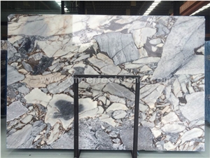 Reception Table China Galaxy Blue Marble Slabs & Tiles/China Multicolor Marble/Hotel and Mall Hall Floor & Wall Project Material/Grey-White-Black Marble