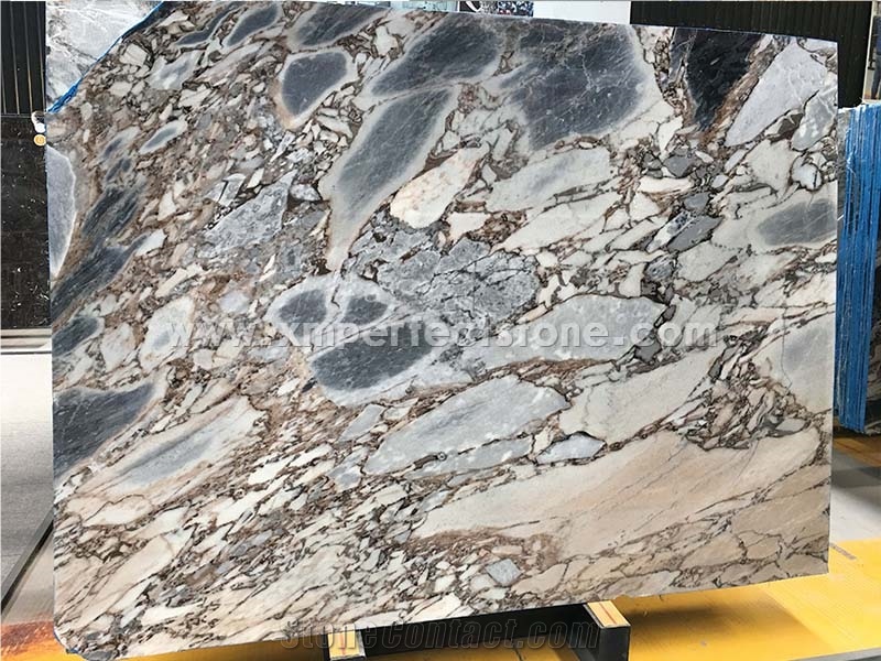Reception Table China Galaxy Blue Marble Slabs & Tiles/China Multicolor Marble/Hotel and Mall Hall Floor & Wall Project Material/Grey-White-Black Marble