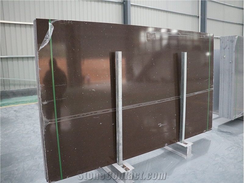 Red Crystal Quartz Slab/Chinese Quartz Slab Wholesale/Quartz Supplier