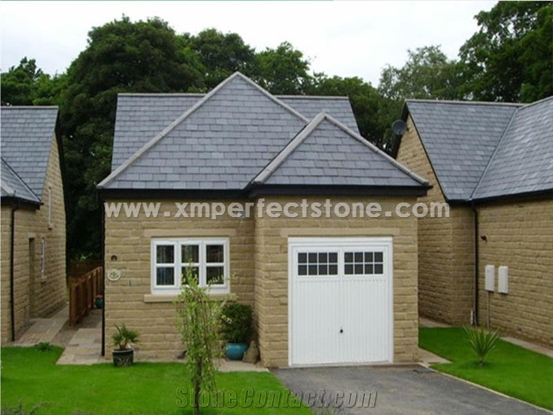 Roofing Slate,Dark Grey Slate Roof Tiles