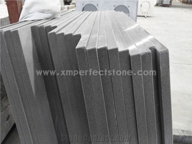 Single Sink Bathroom Vanity Top / Double Sink Quartz Vanity Tops / Beige Quartz Stone for Counter Top / Quartz Vanity Tops
