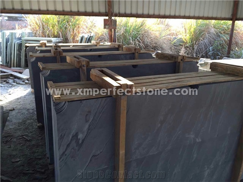 Slate Pool Table/Dark Grey Billiards Table/Chinese Slate Billiards Table