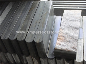 Slate Stepping Stone / Beautiful Colors Slate Stone / Gold Slate / Good Quality Rusty Slate Stone
