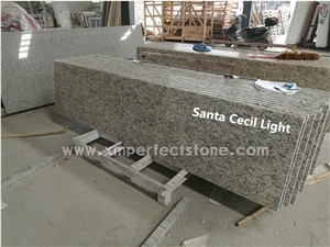 Ubatuba Granite Prefeb / Santa Cecilia Granite Top / Tan Brown Granite Countertop / China Grey Granite Prefab Table Tops / Alaska White Granite Countertop