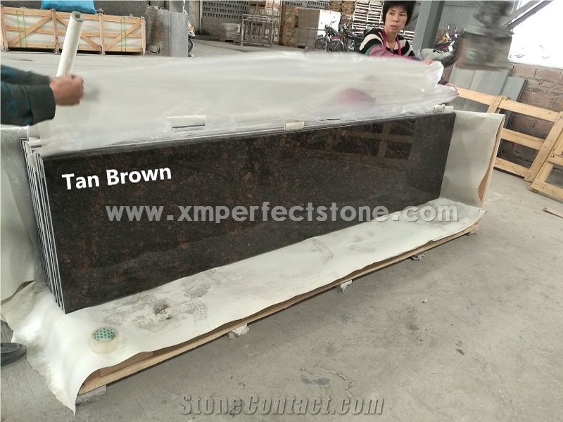 Ubatuba Granite Prefeb / Santa Cecilia Granite Top / Tan Brown Granite Countertop / China Grey Granite Prefab Table Tops / Alaska White Granite Countertop