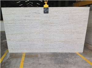 River Cream Slabs & Tiles, India Beige Granite