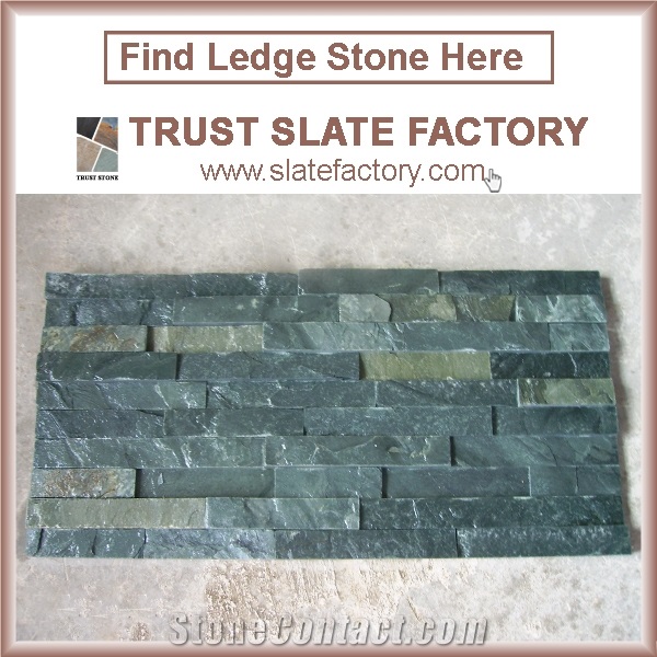 High Quality Natural Ledger Stone Fireplace,Ledger Stone Backsplash