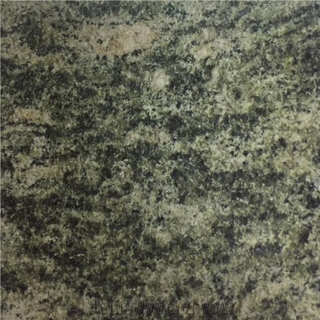Verde Maritaca Granite Slabs Tiles