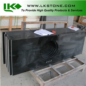 Absolute Black Vanity Tops, Absolute Black Countertops, Absolute Black Bathroom Top, Shanxi Black Vanity Top, Shanxi Black Countertops, Absolute Black Tops