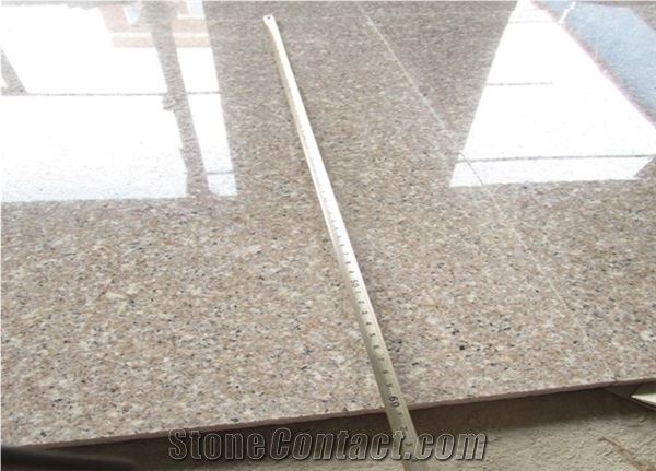 Polished G681 Natural Stone Granite Slab Tile, Rose Pink, Shrimp Pink, Strawburry Pink, Xia Hong, Sunset Red Granite, Wild Rose,Paving Stone