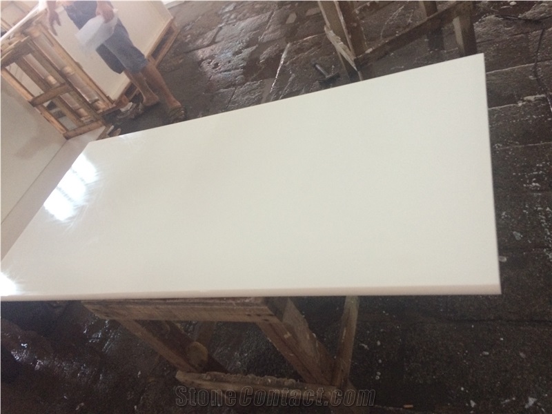 Factory Direct Sell Nano Stone Pure White Nano 3 Artificial Stone Nano Crystallized Stone Tile 30x30 30x60