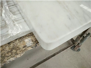 Cheap Polished China Orient White Marble Bathroom Vanity Tops, Bathroom Countertops