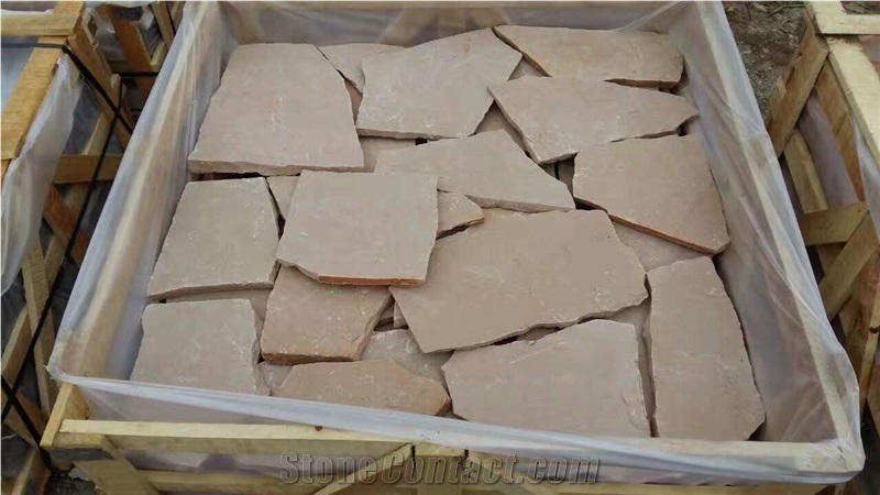 Water Pool Flag Stone,Crazy Paver Stone,Quartzite Loose Stone