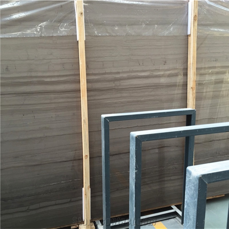 China Athens Grey Marble Slab Athens Grey Wood Grain Marble