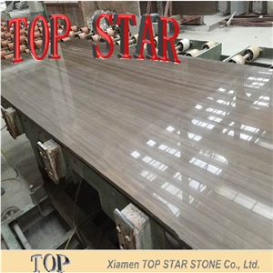 China Cheap Brown Stone Brown Serpegiante Brown Marble Slab