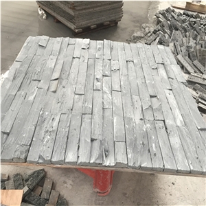 Flamed Hainan Black Basalt Lava Stone Wall Cladding Culture Stone