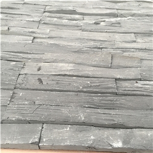 Flamed Hainan Black Basalt Lava Stone Wall Cladding Culture Stone