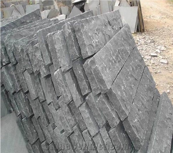 Honed Grey Basalt Paver Basalt Cobble Stone Paving Stone