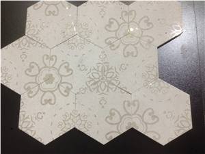 Special Design Mosaic Tile on Sale, Flower Design Mosaic Tile, Good Quality with Nice Price, China Mosaic Design