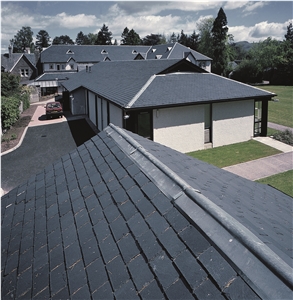 Black&Grey Slate Roofing Tile Square Shape/China Slate Roofing Tiles with All Chiselled Edge/Slate Roof Tiles/Roof Covering and Coating/Stone Roofing/Exterior Decoration/Building Stone