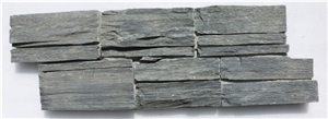 Cement Black Slate Culture Stone/Ledge Stone/Feature Wall/Split Face Culture Stone/Manufactured Stone Veneer/Feature Wall/Thin Stone Veneer/Stone Wall Decor