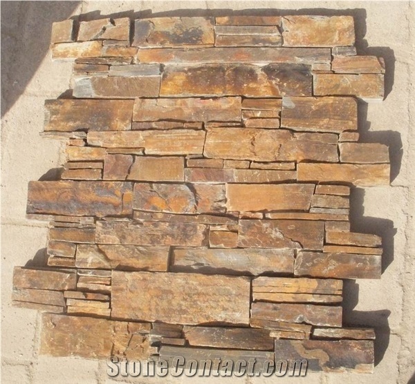 Cement Culture Stone and Wall Cladding, Split Face Stacked Stone