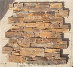 Cement Culture Stone and Wall Cladding, Split Face Stacked Stone
