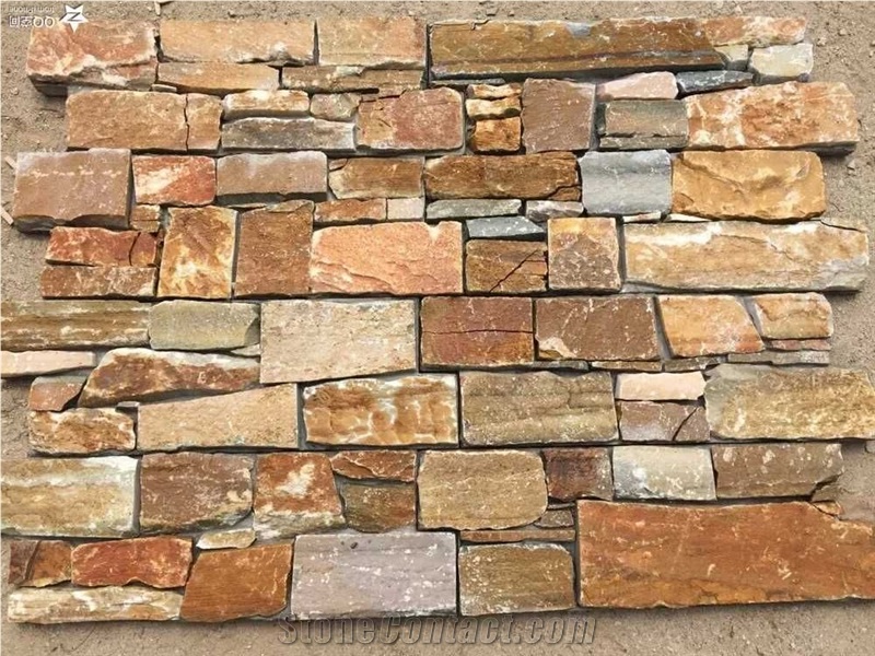 Cement Culture Stone and Wall Cladding, Split Face Stacked Stone