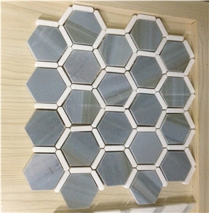 China Blue Mosaic, China Blue Mosaic Tile, China Blue Tile, China Blue Slab, Wall Mosaic, Flooring Mosaic, Mosaic Pattern, Interior Mosaic Tile