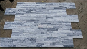 Cloudy Grey Thin Stone Veneer/Stone Wall Cladding/Split Face Culture Stone/Manufactured Stone Veneer/Feature Wall/Stone Wall Decor/Ledge Stone