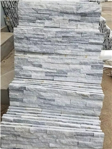 Cloudy Grey Thin Stone Veneer/Stone Wall Cladding/Split Face Culture Stone/Manufactured Stone Veneer/Feature Wall/Stone Wall Decor/Ledge Stone