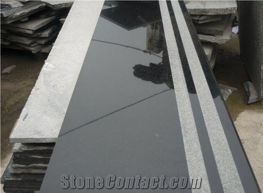 G654 Granite Honed Steps & Risers, G654 Padang Black Granite Stairs & Steps ,G687 Granite Stairs & Steps, China Red Granite Staircase