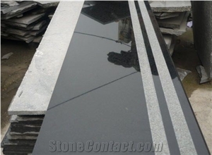 G654 Granite Honed Steps & Risers, G654 Padang Black Granite Stairs & Steps ,G687 Granite Stairs & Steps, China Red Granite Staircase