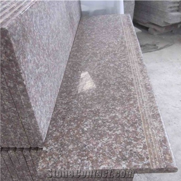 G654 Granite Honed Steps & Risers, G654 Padang Black Granite Stairs & Steps ,G687 Granite Stairs & Steps, China Red Granite Staircase