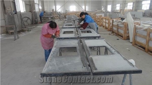 G664 Granite China Pink Granite G664 China Luoyuan Red Granite Polished Kitchen Countertops