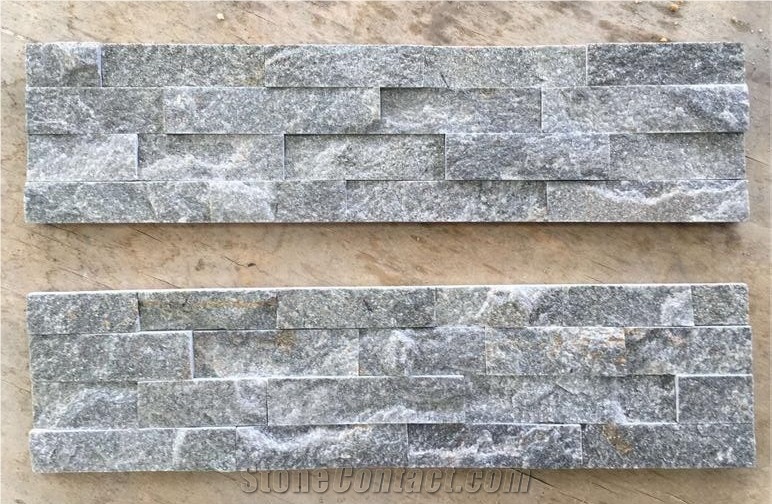 Green Quartzite, Ledger Stone, Green Quartzite Wallstone, Wall Cladding, Thin Stone Veneer, Exposed Wall Stone, Split Face Green Quartzite Culture Stone, Stacked Stone Venner