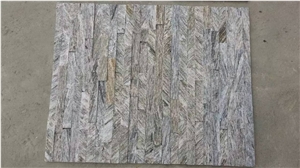 Grey Vien Quartzite Cultured Stone, Grey Wooden Quartzite , S/ Z Shapes Ledge Stone, Corner Stone
